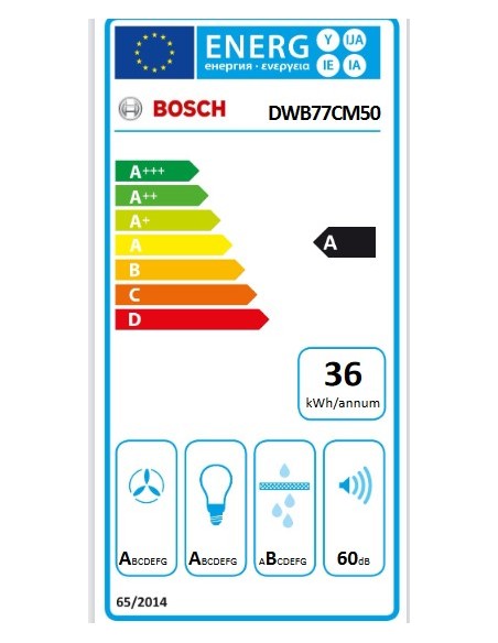 Campana Decorativa - Bosch DWB77CM50,...