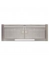 Campana Grupo Filtrante - Cata Corona, 120 cm, 65 dB, 850 m³/h, Inox