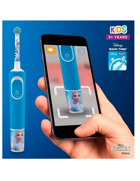 Oral-b kids cepillo dental eléctrico recargable frozen +3años - Farmacia en  Casa Online