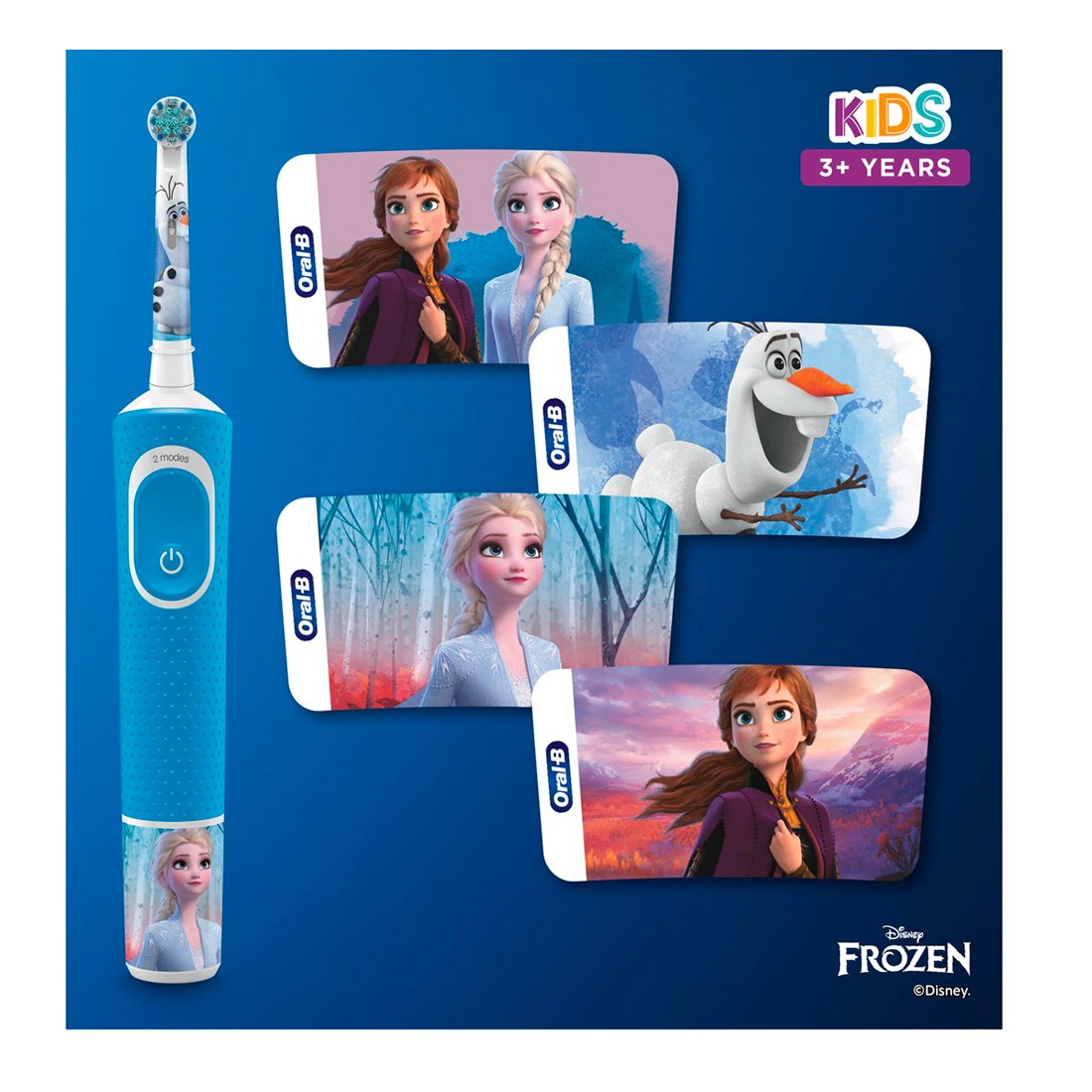 Oral-B D100 Kids Frozen Cepillo de Dientes Eléctrico Infantil + Estuche