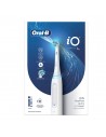 Cepillo de Dientes Eléctrico - Oral-B iO Serie 4, Bluetooth, 4 modos de limpieza, Blanco