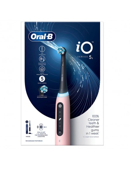 Oral-b Cepillo Dental Eléctrico Con Estuche iO Series 4 Plateado