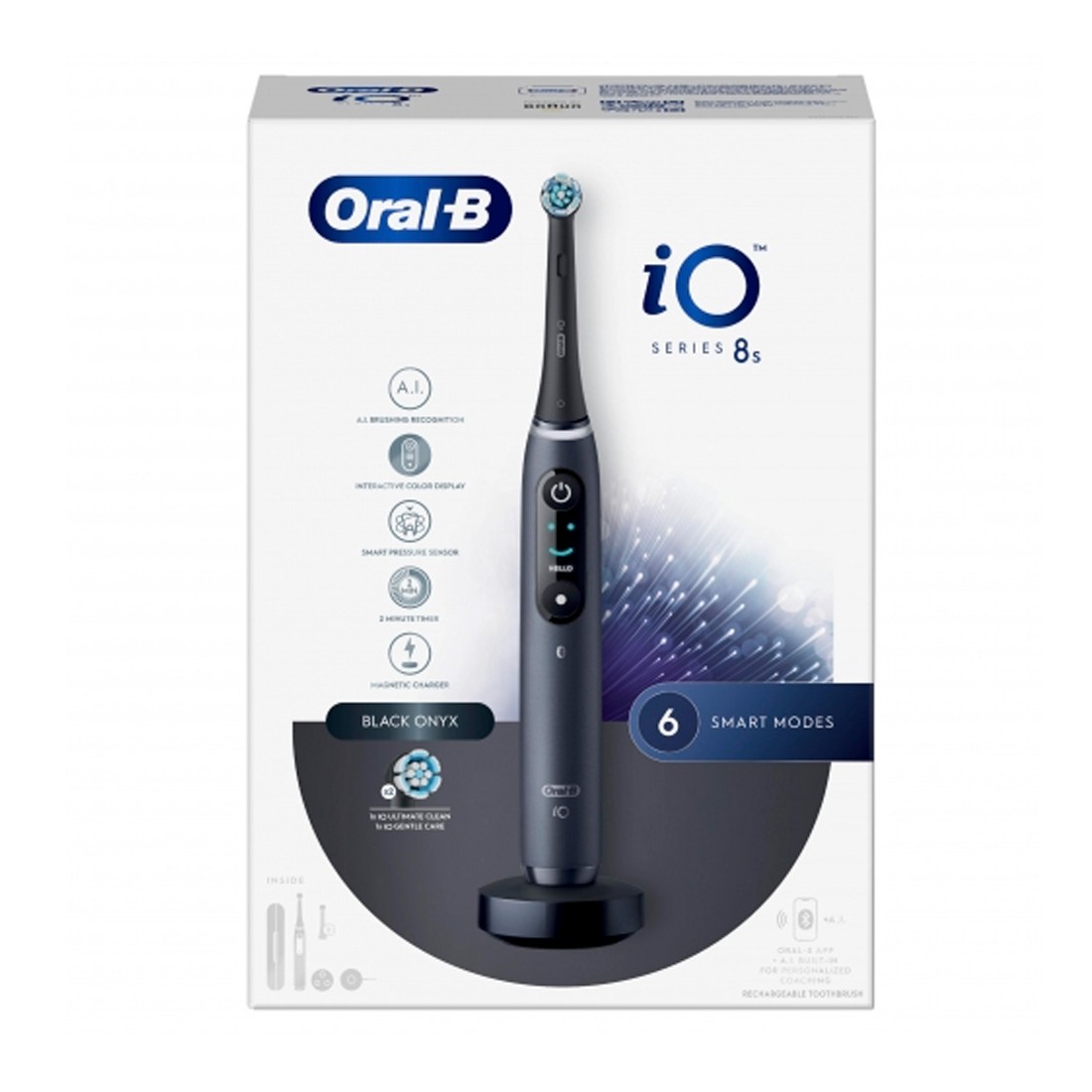 Oral-b Recambio Cepillo Eléctrico iO 6 Unidades Plateado