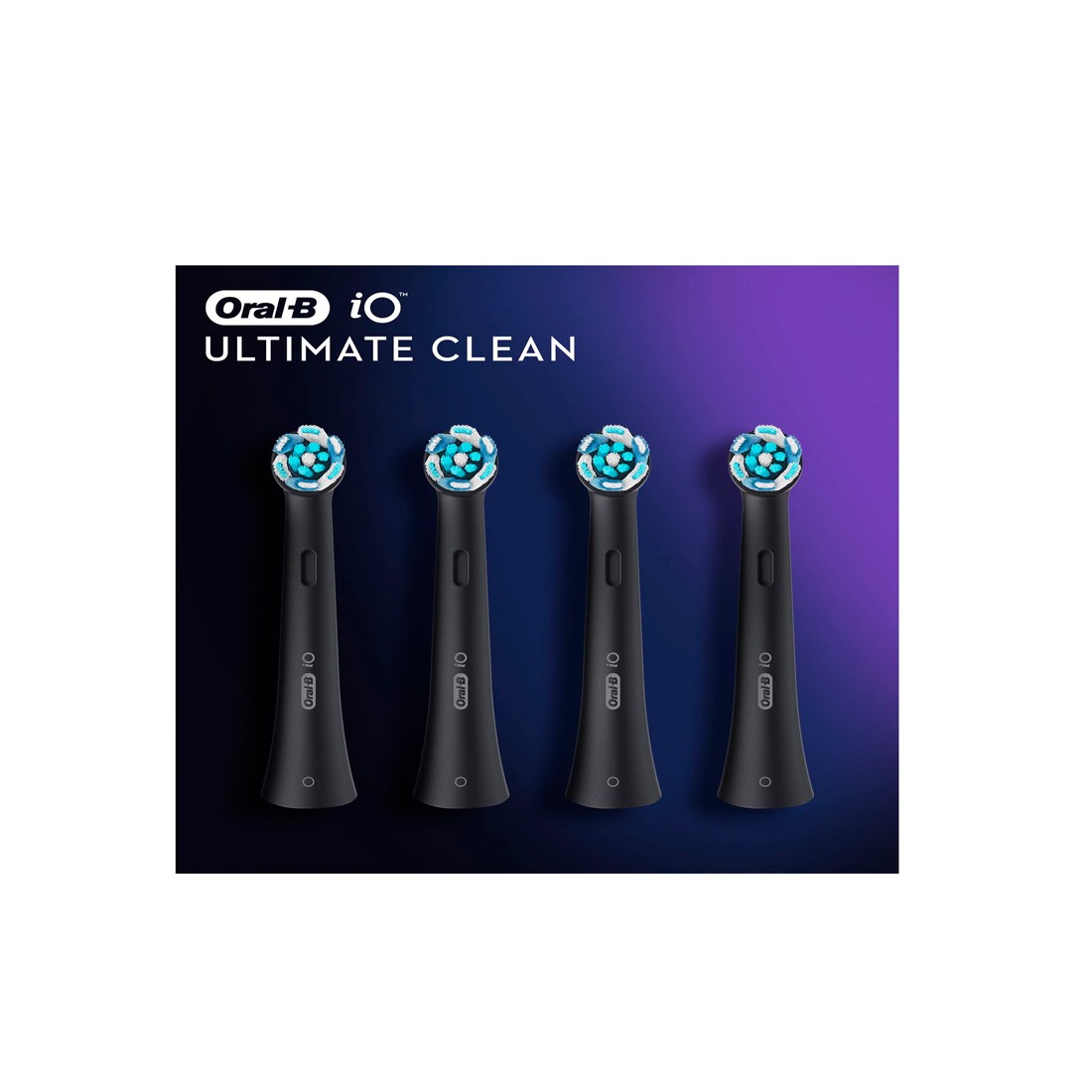 Oral B recambio iO Ultimate Clean 4 unidades color negro 2128156