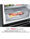 Combi Libre Instalación - LG GBB72BM9DQ, No-Frost, 2.03 metros, Negro