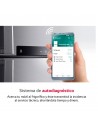 Combi Libre Instalación - LG GBB72BM9DQ, No-Frost, 2.03 metros, Negro