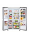 Frigorífico Multidoor - LG GSQV90PZAM, No Frost, 655 litros, 1.79 metros, Wi-Fi, Instaview, Inox