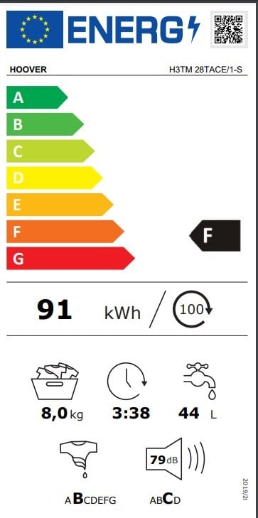 Etiqueta de Eficiencia Energética - 31011141