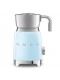 Espumador Leche - Smeg MFF11PBEU, Azul, 500 W