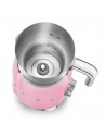 Espumador Leche - Smeg MFF11PKEU, Rosa, 500 W