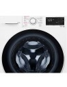 Lavadora Libre Instalación - LG F4WV3510S0W, 10,5 Kg y 1400 RPM, Autodosificador, Blanco