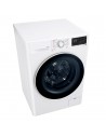 Lavadora Libre Instalación - LG F4WV3510S0W, 10,5 Kg y 1400 RPM, Autodosificador, Blanco