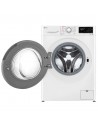 Lavadora Libre Instalación - LG F4WV3510S0W, 10,5 Kg y 1400 RPM, Autodosificador, Blanco