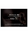 TV OLED -  Sony XR65A90JAEP, 65 pulgadas, 4K, HDR, Acoustic Surface, Android, Negro