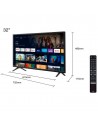 TV LED - TCL 32S5200, 32 pulgadas, HD, Android 11, Negro