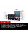 TV QLED - TCL 43C631, 43 pulgadas, 4K UHD, HDR10+, Game Master, Google TV, Negro