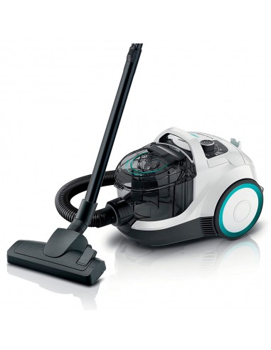 Aspirador Bolsa Bosch BGC21HYG1, 2 litros, EasyClean, Filtro UltraAllergy, Blanco
