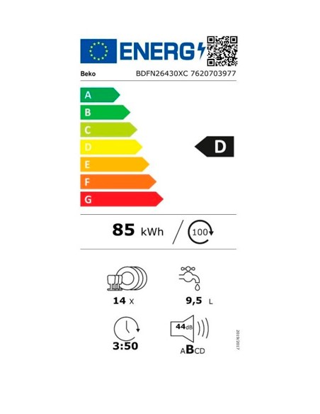 Lavavajillas Libre Instalación - Beko...