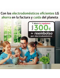 Con los electrodomésticos...