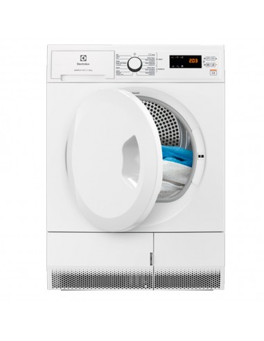 Todos Raramente Emulación Secadora Condensación - Electrolux EW2H4821IB, Bomba de Calor, 8 Kg, Blanco Todos Raramente Emulación Secadora Condensación - Electrolux EW2H4821IB, Bomba de Calor, 8 Kg, Blanco