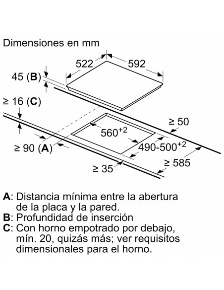 Placa Vitrocerámica - Bosch...