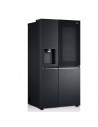 Frigorífico Americano - LG GSXV90MCDE, No Frost, 517 litros, 1.79 metros, Instaview Door-In-Door con Craft Ice, Negro