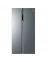 Frigorífico Americano - Haier HSR3918FNPG, Inox, 1.77m