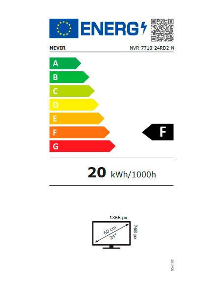 TV LED - Nevir NVR-7710-24RD2, 24...