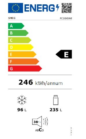 Etiqueta de Eficiencia Energética - FC20WDNE