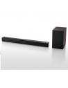 Barra de Sonido -  Panasonic SC-HTB150EGK, 2.1 canales, Subwoofer, 100 W, Negro