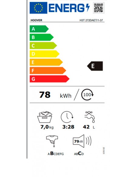 Lavadora Carga Superior - Hoover H3T...