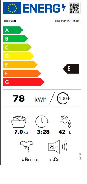 Etiqueta de Eficiencia Energética - 31018947