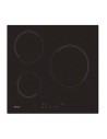 Placa Vitrocerámica - Candy CH63CC/4U2, 3 Zonas de Cocción, 60 cm, Negro