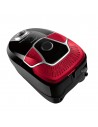 Aspirador con Bolsa - Rowenta RO6859 Silence Force Allergy+, Capacidad XL, 4,5 litros, Rojo y Negro