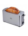 Tostador - Jata TT1046, Dos Tostadas, 1400 W, Inox,  Doble Largo