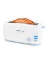 Tostador - Orbegozo TO4500, Cuatro Tostadas, 1400 W, Largo, Blanco