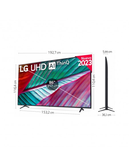 TV LED - LG  86UR78006LB, 86...