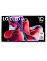 TV OLED - LG OLED55G36LA, 55 pulgadas, UHD 4K, Procesador α9 4K Gen6, Dolby Vision / Dolby ATMOS, EVO+ Gallery, Plata satinado