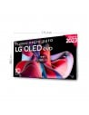 TV OLED - LG OLED77G36LA, 77 pulgadas, UHD 4K, Procesador α9 4K Gen6, Dolby Vision / Dolby ATMOS, EVO+ Gallery, Plata satinado