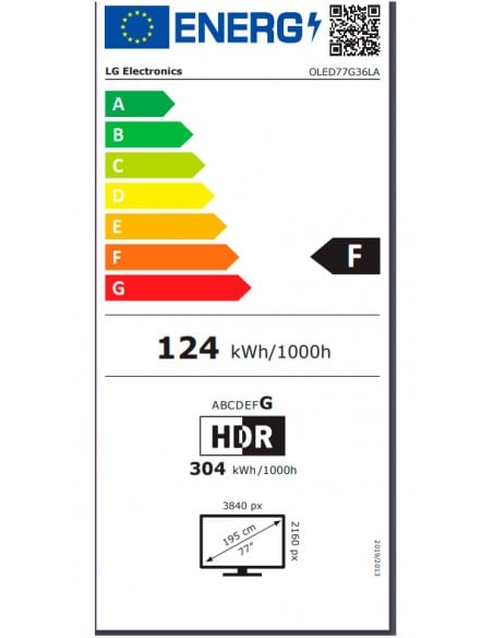 TV OLED - LG OLED77G36LA, 77...