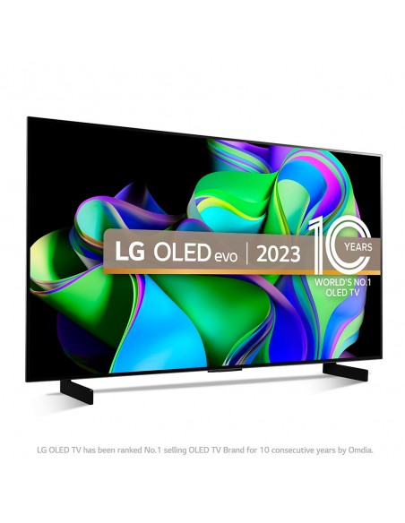 TV OLED - LG OLED42C34LA, 42 pulgadas, EVO 4K UHD, α9 IA 4K Gen6, Magic  Remote