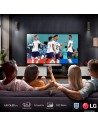 TV OLED - LG OLED77C34LA, 77 pulgadas, EVO 4K UHD, α9 IA 4K Gen6, Magic Remote