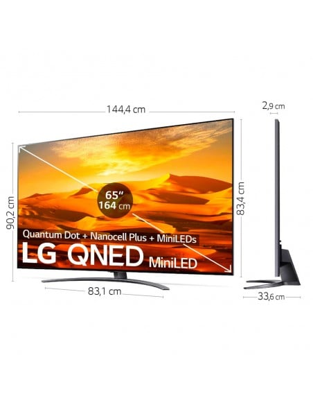 TV Mini LED - LG 65QNED916QE, 65...