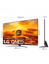 TV Mini LED - LG 75QNED916QE, 75 pulgadas, UHD 4K, a7 Gen 5 con IA,  NanoCell+ Quantum Dot, Magic Remote