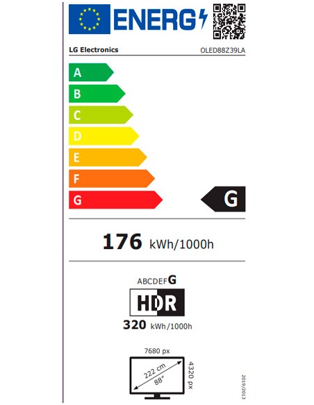 TV OLED - LG OLED88Z39LA, 88...