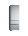 Combi Libre Instalación - Hisense RT641N4AIE, Acero Inoxidable,  200x70 centímetros,  No-Frost