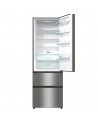 Combi Libre Instalación Hisense RM469N4ACD, 3 Puertas, Acero Inoxidable, 2,00 metros,  No-Frost