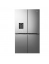 Frigorífico Multidoor - Hisense RQ758N4SWSE, No Frost, 609 litros, 1.78 metros, Dispensador de Agua, Inox