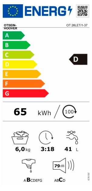 Etiqueta de Eficiencia Energética - 31018945