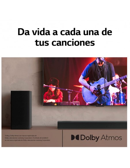 Barra de Sonido - LG S75Q , 380W,...